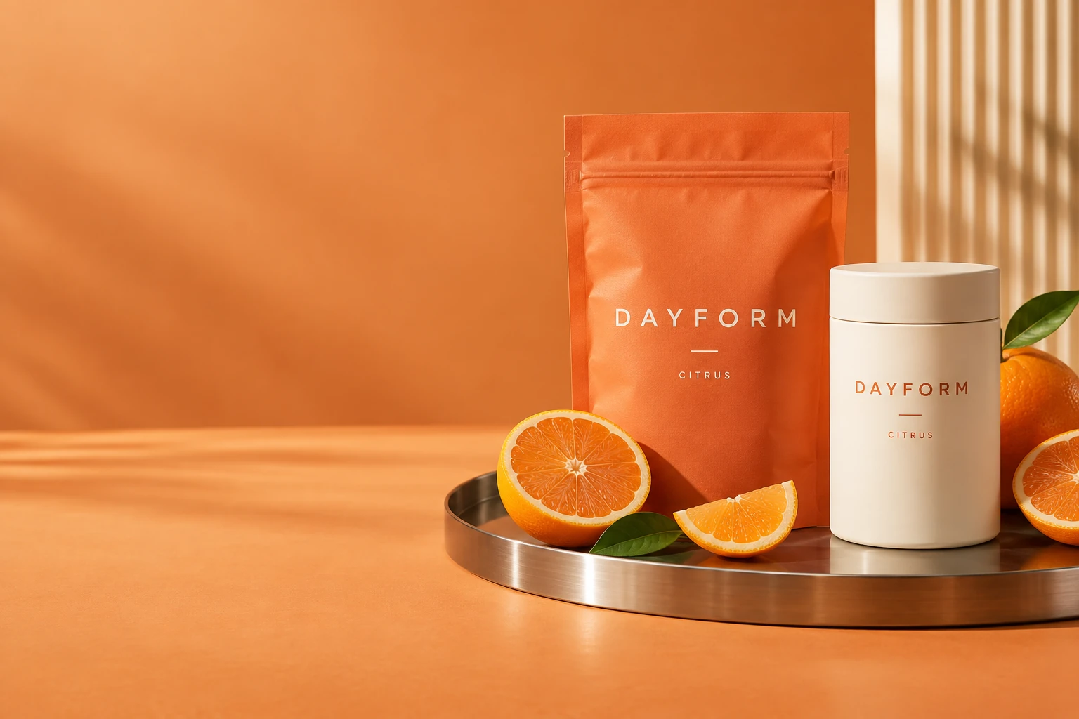 DAYFORM Citrus campaign photography